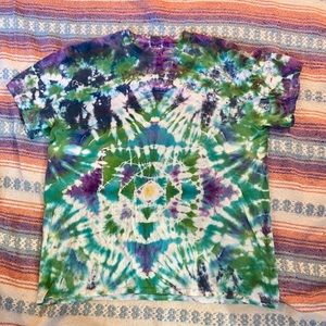 Oversized Tie-Dye S/S Shirt MEN’S XXL